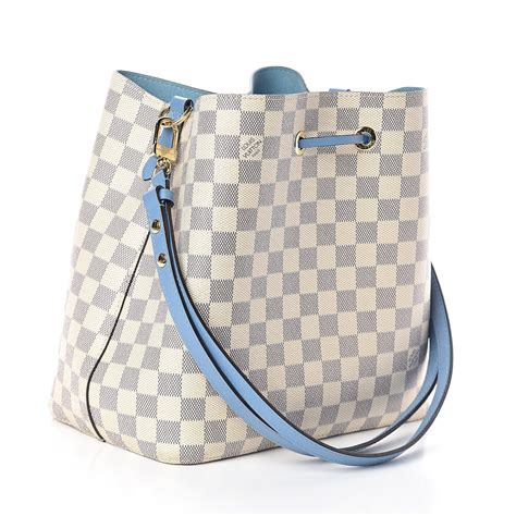 louis vuitton neonoe damier azur|louis vuitton damier neverfull.